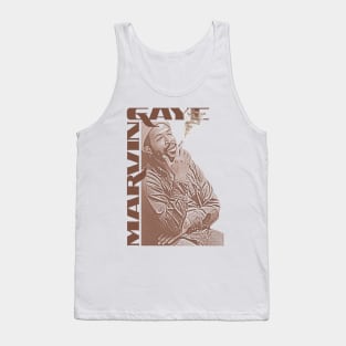 Marvin Gaye \\\ Prince of Motown Retro Icon FanArt Tank Top